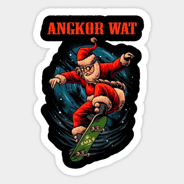 ANGKOR WAT BAND XMAS Sticker by a.rialrizal